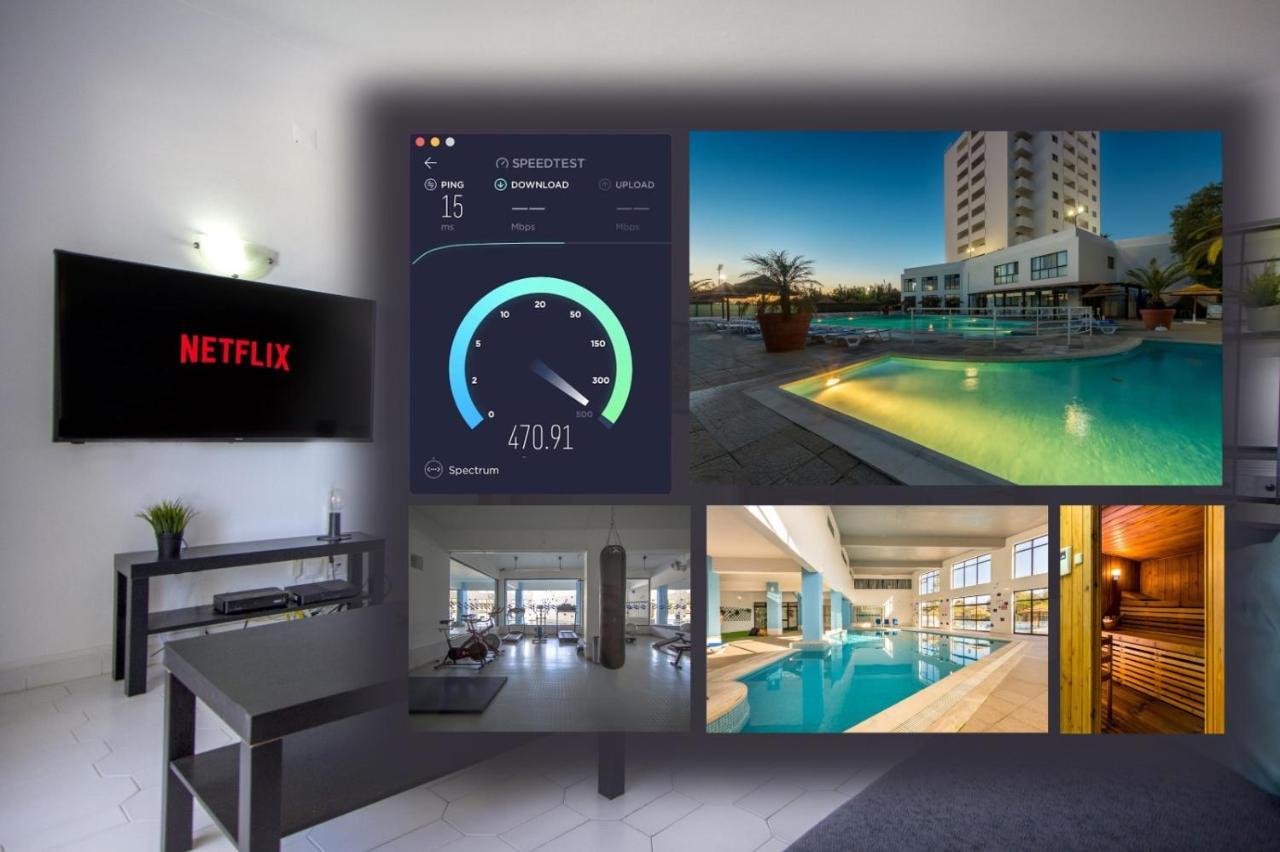 Sea View Apartment - 3 Swimming Pool & Fitness Albufeira Buitenkant foto